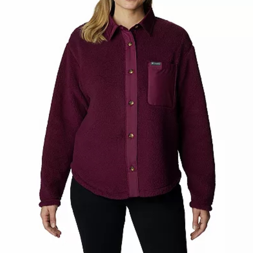 Columbia Women's West Bend Sherpa Shirt Jacket